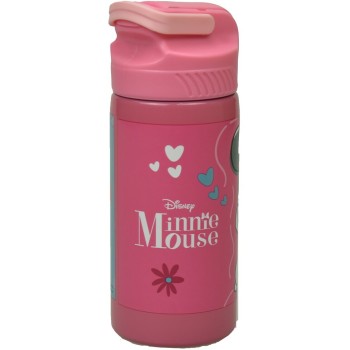 GIM Disney Minnie Mouse  Water Bottle Stainless Steel 500Ml Minnie Mode 553-04245 5204549158276