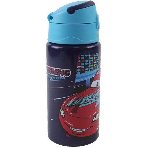 GIM Disney Cars  Aluminum Flip Water CAN 500ml Cars 552-72248 5204549160637