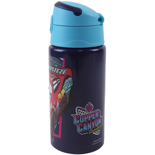 GIM Disney Cars Παιδικό Παγούρι Αλουμινίου FLIP 500Ml CARS 552-72248 5204549160637