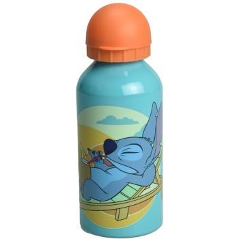GIM Disney Stitch Παιδικό Παγούρι Αλουμινίου 400Ml LILO & STITCH 552-03229 5204549159129