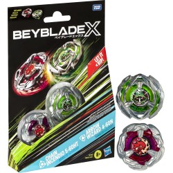 Hasbro Beyblade X Chain Incendio 5-60ht & Arrow Wizard 4-60n Battling Spinning top F9586 / G0196 5010996259301