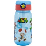 Stor Push up Water Bottle 510ml Mario 530-75242 8412497752423