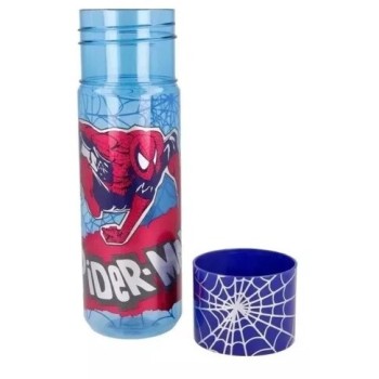 Stor Tritan Water Bottle 590ml Spiderman Full web 530-61352 8412497613526