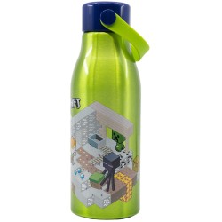 Stor Μπουκάλι Αλουμινίου Με Λαβη 760Ml Minecraft Isometric 530-40461 8412497404612