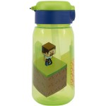 Stor Push Up Water Bottle 510Ml Minecraft Isometric 530-40442 8412497404421