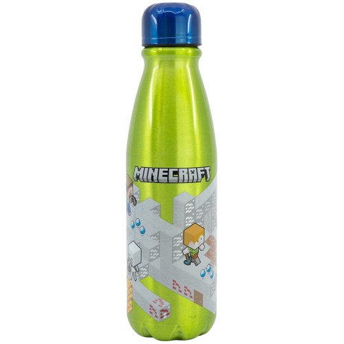 Stor Aluminum Bottle 600Ml Minecraft Isometric 530-40440 8412497404407