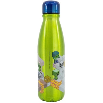 Stor Aluminum Bottle 600Ml Minecraft Isometric 530-40440 8412497404407