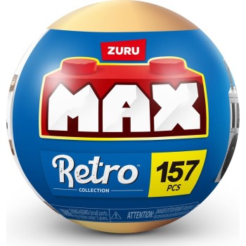 ZURU Miniature Game max Build Retro Series 1 Piece for 3+ 31109 4894680036611