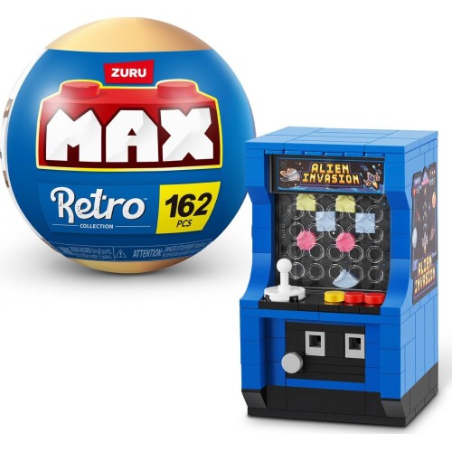ZURU παιχνιδι μινιατουρα max build retro σειρα 1 τεμαχιο για 3+ 31109 4894680036611