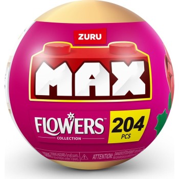 ZURU Παιχνιδι Μινιατουρα Max Build Κηπος Μακρια Λουλουδια Σειρα 1 Τεμαχιο Για 3+ 31113 4894680036604