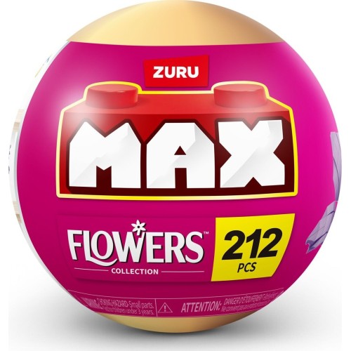 ZURU Παιχνιδι Μινιατουρα Max Build Κηπος Μακρια Λουλουδια Σειρα 1 Τεμαχιο Για 3+ 31113 4894680036604