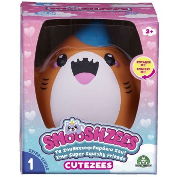 Giochi Preziosi Smooshzees Cutezees Ζουληχτοφιλαράκι Φιγούρα 9Εκ. Σειρά 1 - 1 Τμχ ΜΗ004000 8056379183006