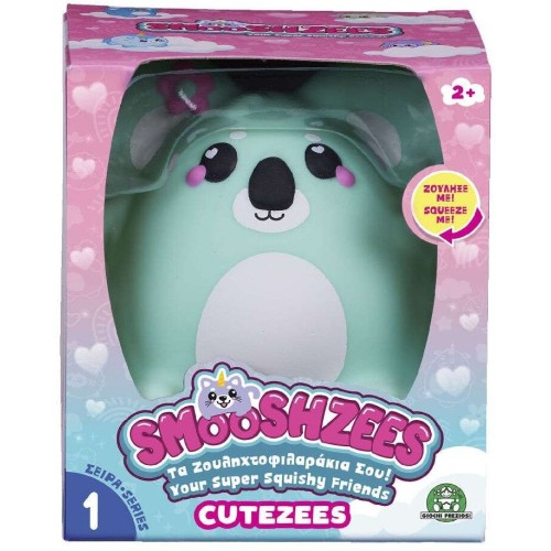 Giochi Preziosi Smooshzees Cutezees Ζουληχτοφιλαράκι Φιγούρα 9Εκ. Σειρά 1 - 1 Τμχ ΜΗ004000 8056379183006