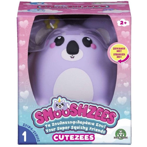 Giochi Preziosi Smooshzees Cutezees Ζουληχτοφιλαράκι Φιγούρα 9Εκ. Σειρά 1 - 1 Τμχ ΜΗ004000 8056379183006