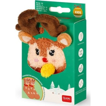Legami Αντιολισθητικές Κάλτσες - Non-Slip Socks - Its A Match! Reindeer - Adult CSXS0002 8052694020866