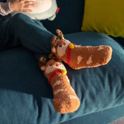 Legami Non-Slip Socks - Its A Match! Reindeer - Adult CSXS0002 8052694020866