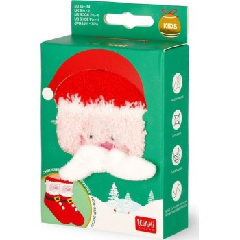 Legami Non-Slip Socks - Its A Match! Santa Claus - Adult CSXS0001 8052694020859
