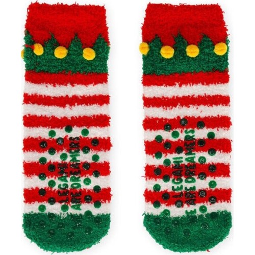 Legami Non-Slip Socks - Its A Match! Elf - Kid KCSXS0003 8052694020811