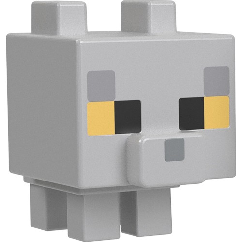 Mattel Minecraft MOB Head Minis British Shorthair Cat HDV64 / HTL62 194735193486