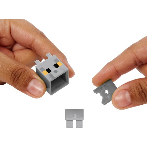 Mattel Head Μίνι Φιγούρες Minecraft Mob Head Minis British Sh Minecraft Παιδική Φιγούρα Παιχνιδιού HDV64 / HTL62 194735193486