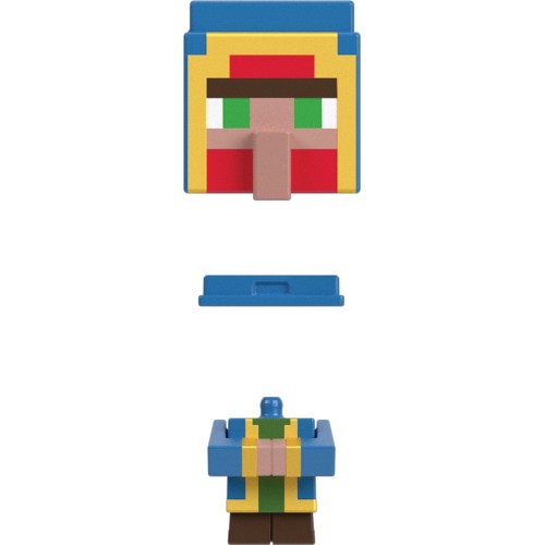 Mattel Head Μίνι Φιγούρες Minecraft Mob Head Minis Wandering Minecraft Παιδική Φιγούρα Παιχνιδιού HDV64 / HWR55 194735219223
