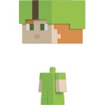 Mattel Minecraft MOB Head Minis Alex in Dyed Leather Armor HDV64 / HTL60 194735193523