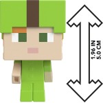 Mattel Minecraft MOB Head Minis Alex in Dyed Leather Armor HDV64 / HTL60 194735193523