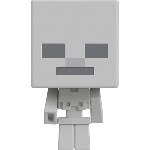 Mattel Head Μίνι Φιγούρες Minecraft Mob Head Minis Skeleton Minecraft Παιδική Φιγούρα Παιχνιδιού HDV64 / HTN21 194735194384