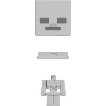 Mattel Minecraft MOB Head Minis Skeleton HDV64 / HTN21 194735194384