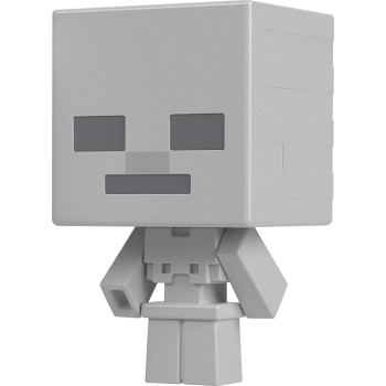 Mattel Head Μίνι Φιγούρες Minecraft Mob Head Minis Skeleton Minecraft Παιδική Φιγούρα Παιχνιδιού HDV64 / HTN21 194735194384