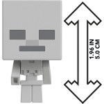 Mattel Minecraft MOB Head Minis Skeleton HDV64 / HTN21 194735194384