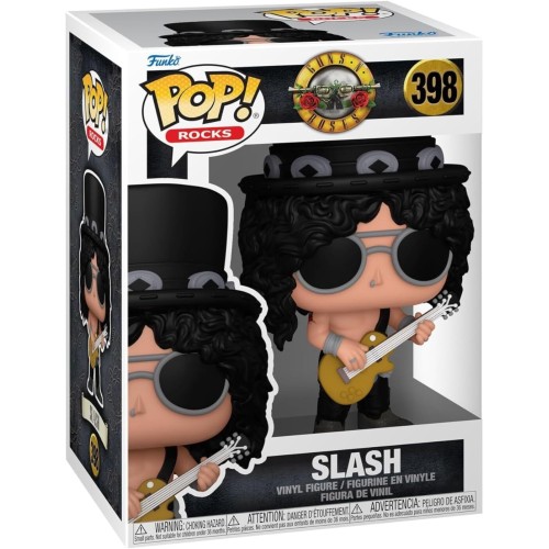 Funko Pop! Rocks: Guns N Roses - Slash 1990S  Num 398 Vinyl Figure 095176 889698804844