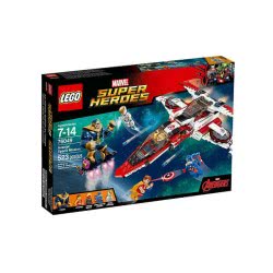 LEGO Marvel Super Heroes Avenjet Space Mission Διαστημική Αποστολή Avenjet 76049 5702015597623