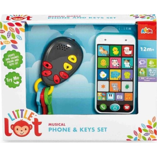 Addo Little Lot Σετ Μουσικό Τηλέφωνο Και Κλειδιά 546885 5056289408315