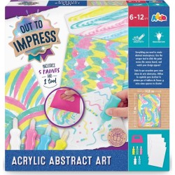 Addo Set of Abstract art With Acrylic Colors 566913 5056289425312