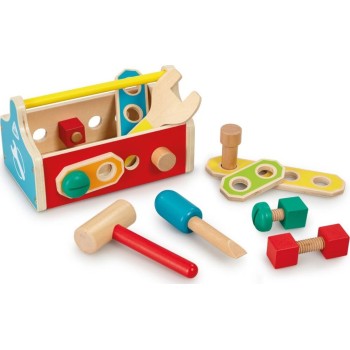 Addo elc Small Wooden Toolbox 556995 5034253006163