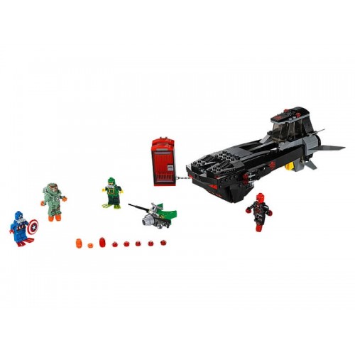 LEGO Marvel Super Heroes Iron Skull Sub Attack Υποβρύχια Επίθεση Του Άιρον Σκαλ 76048 5702015597616