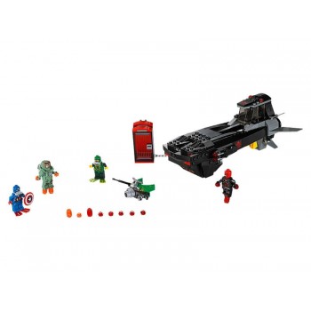 LEGO Marvel Super Heroes Iron Skull Sub Attack Υποβρύχια Επίθεση Του Άιρον Σκαλ 76048 5702015597616