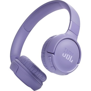 jbl tune 520 bt wireless on-ear headphones with jbl pure bass sound, blueto JBL1051PURPLE 6925281964756