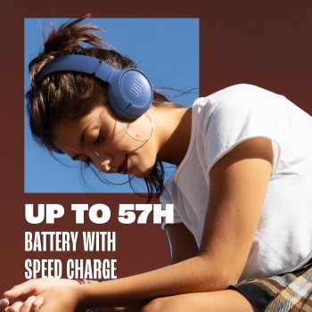 jbl tune 520 bt wireless on-ear headphones with jbl pure bass sound, blueto JBL1051WT 6925281964732
