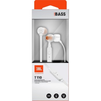 110 Wired In-Ear Headphones With Jbl Pure Bass Sound And Microphon JBL1005 6925281918933