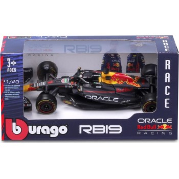 Bburago 38082V Formula 1 F1 Red Bull Rb19 2023 Max Verstappen Race Car Die 38160 4893993380824