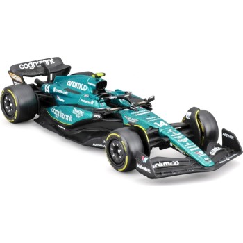 Bburago Formula 1 Aston Martin F1 Team Amr23 - Fernando Alonso 14 Σεζόν 2023 18/60039 4893993380909