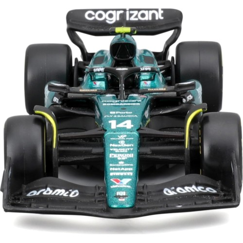 Bburago Formula 1 Aston Martin F1 Team Amr23 - Fernando Alonso 14 Σεζόν 2023 18/60039 4893993380909