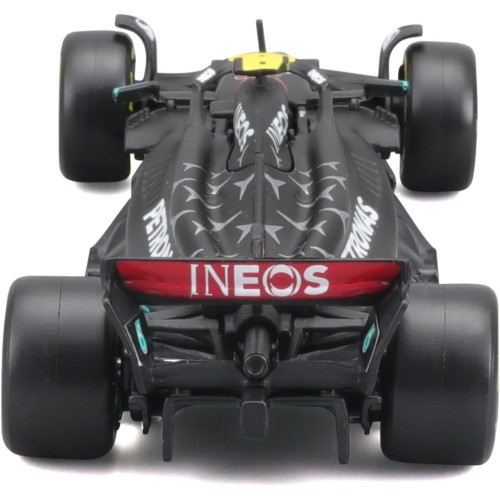 Bburago F1 Mercedes AMG W14 E2023, Hamilton: Formula 1 Model Car In 1:43 Scale, Lewis Hamilton, From 3 Years 18-38080H, Black 38