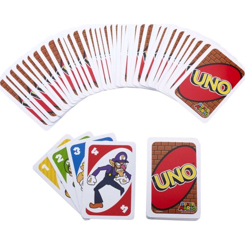 Mattel Uno Super Mario Bros Empty Games Επιτραπέζια Παιχνίδι Παιχνίδι Καρτών DRD00 887961331240