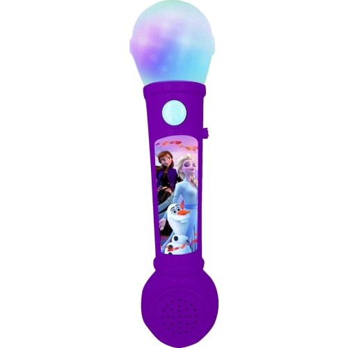 Lexibook Disney Frozen frozen microphone for children, musical game, integrated speaker, light eff MIC80FZ 3380743084886