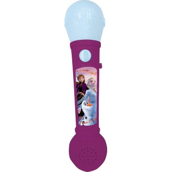 Lexibook Disney Frozen frozen microphone for children, musical game, integrated speaker, light eff MIC80FZ 3380743084886