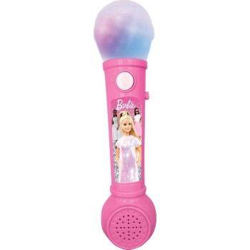 Lexibook Barbie Microphone For Children, Musical Toy Game, Built-In Speaker,  MIC80BB 3380743084862
