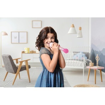 Lexibook Barbie Microphone For Children, Musical Toy Game, Built-In Speaker,  MIC80BB 3380743084862